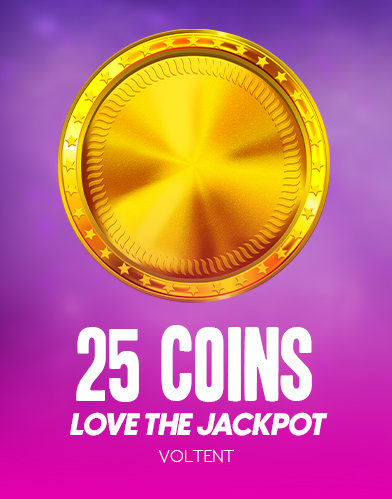 25 Coins Love the Jackpot