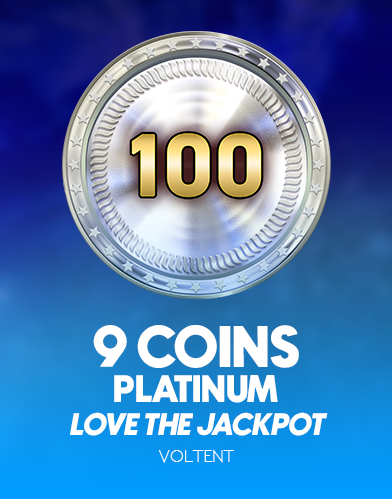 9 Coins Platinum Love the Jackpot